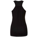 Black - Back - Bella + Canvas Womens-Ladies Flowy Racerback Tank Top