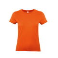 Orange - Front - B&C Womens-Ladies E190 T-Shirt