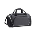 Graphite-Black-White - Front - Quadra Pro Team Holdall