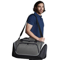 Graphite-Black-White - Back - Quadra Pro Team Holdall