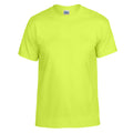 Safety Green - Front - Gildan Mens DryBlend T-Shirt