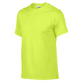 Safety Green - Side - Gildan Mens DryBlend T-Shirt