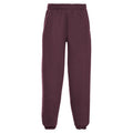 Burgundy - Front - Jerzees Schoolgear Childrens-Kids Jogging Bottoms