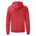 Heather Red - Back - Fruit of the Loom Mens Classic Heather Hoodie