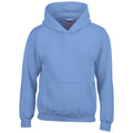 Carolina Blue - Front - Gildan Childrens-Kids Heavy Blend Hoodie