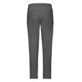 Dark Grey - Back - Fruit of the Loom Womens-Ladies Classic Heather Open Hem Jogging Bottoms