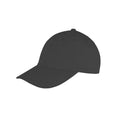 Black - Front - Result Genuine Recycled Core Low Profile Baseball Cap