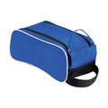 Bright Royal Blue-Black-White - Front - Quadra Teamwear Shoe Bag