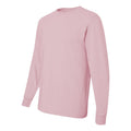 Classic Pink - Side - JERZEES Dri-Power Long Sleeve 50-50 T-Shirt