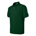 Maroon - Front - Hanes Ecosmart Jersey Polo