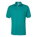 Jade - Front - JERZEES SpotShield 50-50 Polo