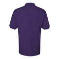 Deep Purple - Back - JERZEES SpotShield 50-50 Polo