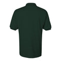 Forest Green - Back - JERZEES SpotShield 50-50 Polo