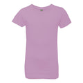 Lilac - Front - Next Level Girls Cotton Princess T-Shirt