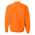 Safety Orange - Back - JERZEES NuBlend Crewneck Sweatshirt