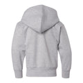 Light Steel - Back - Hanes Ecosmart Youth Hooded Sweatshirt