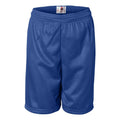 Royal - Front - Badger Youth Pro Mesh 6 Shorts