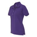 Deep Purple - Side - JERZEES Women's Spotshield 50-50 Polo