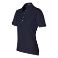 J. Navy - Side - JERZEES Women's Spotshield 50-50 Polo