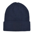 Navy - Back - Arsenal FC Adults Unisex Crest Cuff Knitted Beanie