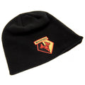 Black-Red-Yellow - Back - Watford FC Crest Beanie