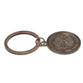 Antique Silver - Back - Celtic FC Antique Silver Crest Keyring