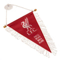 Red-White - Back - Liverpool FC You'll Never Walk Alone Triangle Pennant