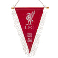 Red-White - Front - Liverpool FC You'll Never Walk Alone Triangle Pennant