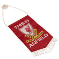 Red-White-Yellow - Back - Liverpool FC This Is Anfield Mini Pennant