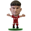 Maroon-White-Green - Front - Liverpool FC Harvey Elliott 2024 SoccerStarz Football Figurine