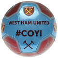 Claret Red-Blue - Back - West Ham United FC #COYI Signature Football