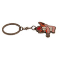 Orange-Brown - Back - Crash Bandicoot Metal Keyring