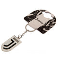 Silver-Black - Side - Juventus FC Keyring