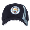 Black-Sky Blue-White - Front - Manchester City FC UCL Cap