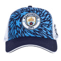 Sky Blue-Blue-White - Front - Manchester City FC UCL Trucker Cap