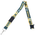 Dark Green-Gold-White - Front - Green Bay Packers Lanyard