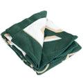 Green-White - Back - Milwaukee Bucks Fleece Blanket