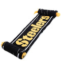 Black-Gold-White - Side - Pittsburgh Steelers High Definition Jacquard Scarf