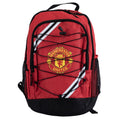 Red-Yellow-Black - Front - Manchester United FC Core Stripe Backpack