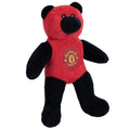 Red-Black-Yellow - Back - Manchester United FC Mini Contrast Teddy Bear