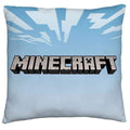 Green-Blue-Brown - Back - Minecraft Characters Filled Cushion