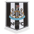 White-Black-Grey - Side - Newcastle United FC Crest Pennant