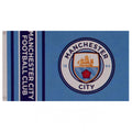 Sky Blue - Back - Manchester City FC Stripes Flag