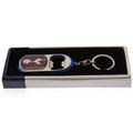 Black - Side - Tottenham Hotspur FC Torch-Bottle Opener Key Ring