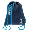 Navy - Front - Tottenham Hotspur FC Unisex Adult Drawstring Bag