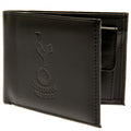 Black - Front - Tottenham Hotspur FC Debossed Wallet