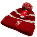 Red-White - Front - Liverpool FC Childrens-Kids Breakaway Ski Hat