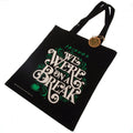 Black-White-Green - Pack Shot - Friends We Were On A Break Canvas Tote Bag