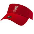 Red - Front - Liverpool FC Unisex Adult Crest Visor