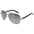 Silver-Black - Front - Manchester City FC Unisex Adult Aviator Sunglasses